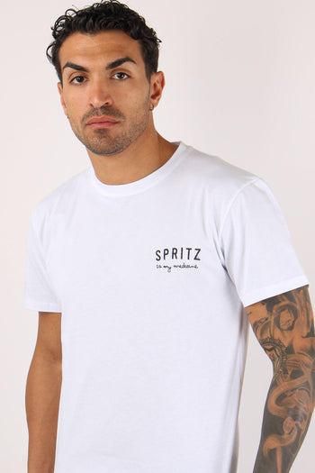 T-shirt Ricamo Spritz Bianco - 7