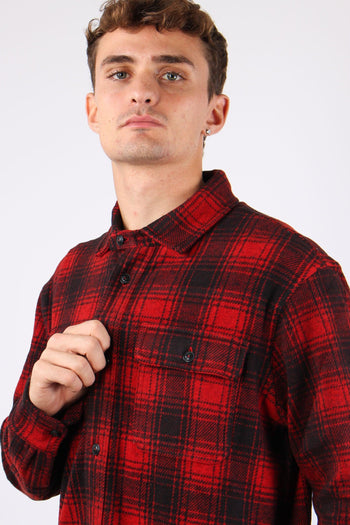 Camicia Check Flanella Red/black - 6