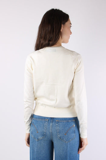 Cardigan Cotone Cream - 4