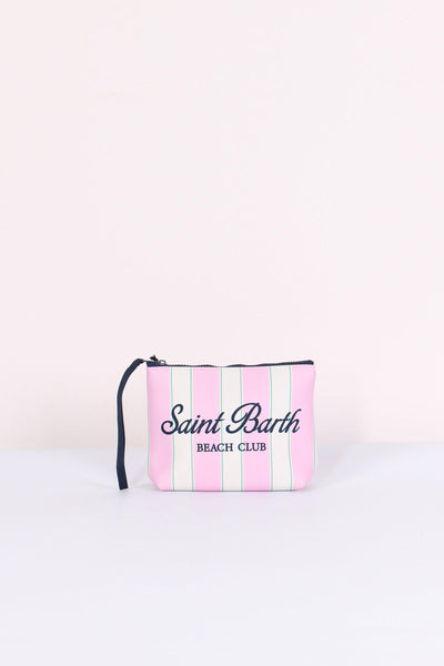 Aline Pochette Righe Rosa