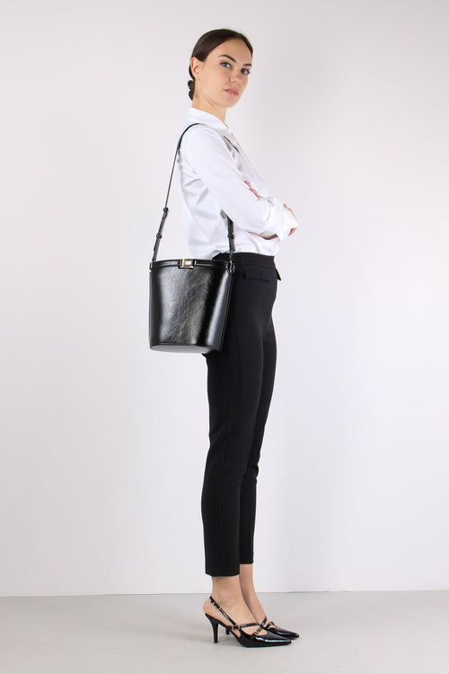 Pantalone Sigaretta Essensial Nero