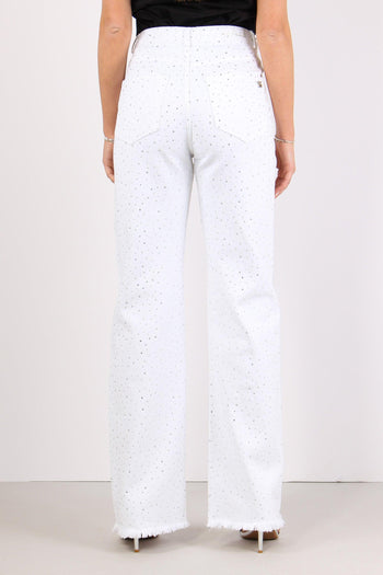 Denim Bull Strass Off White - 4