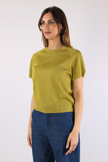Maglia M/m Filo Cotone Oliva - 3