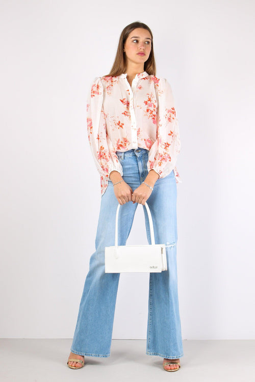 Camicia Misto Seta Fantasia Hawaii