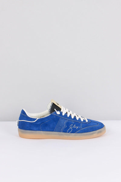 Sneakers Scamosciata Impunture Contr Blue Royal