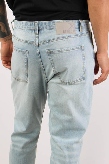 Jeans Cropped Denim Chiaro - 7