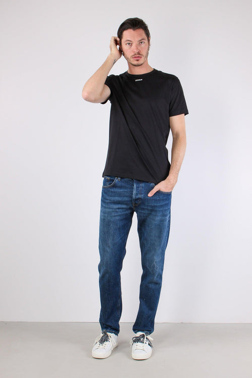 T-shirt Logo Scritta Nero
