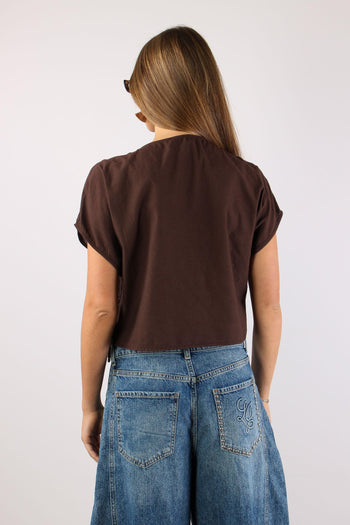 Blusa Ricamo Fondo Moro - 4