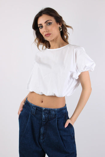 Camicia Stondata Cotone Optic White - 2