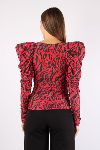 Maglia Arriccio Zebra Lurex Red Tiger - 3
