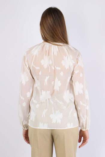 Casacca Ricamo Lurex Naturale - 5