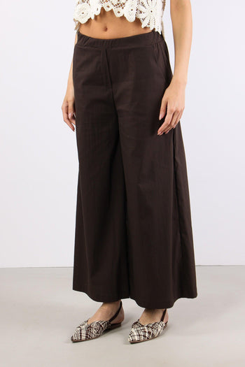 Pantalone Cropped Cotone Moro - 3