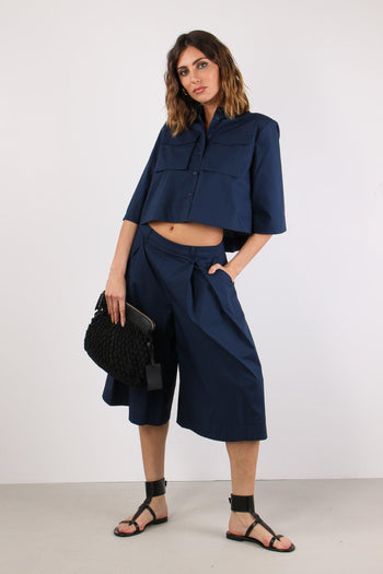 Pantagonna Cotone Navy Blue - 5