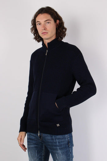 Maglia Full Zip Costa Blu - 5