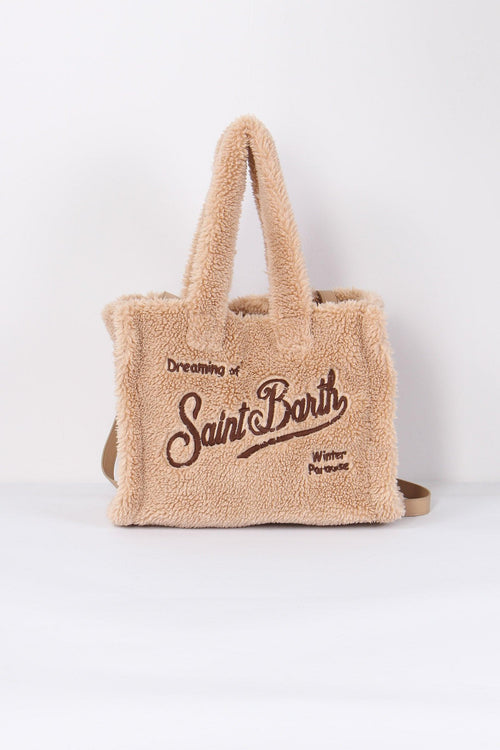 Borsa Mini Teddy Logo Sherpa