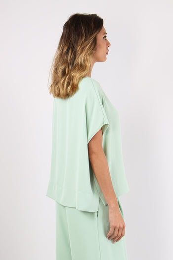 Casacca Over Scatoletta Verde Acqua - 6