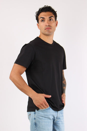 T-shirt Piquet Tecnica Nero - 4