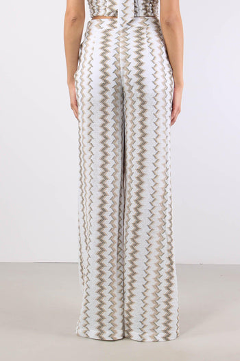 Pantalone Palazzo Jacquard Miami - 4