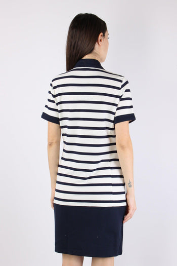 Abito Polo Jersey Riga White/blue - 5