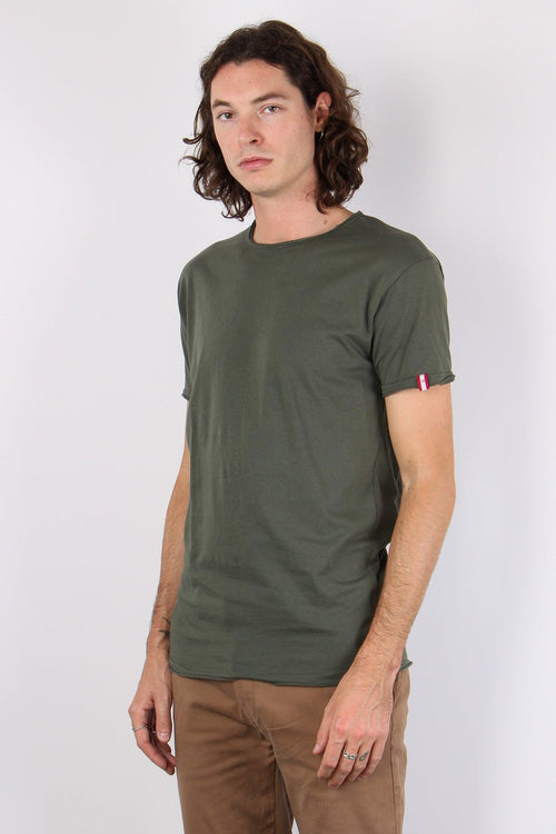 T-shirt Manica Corta Cotone Militare - 2