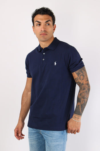 Polo Slim Fit Stretch Refined Navy - 5