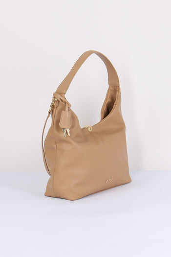 Keira Hobo Grande Tracolla Beige - 5