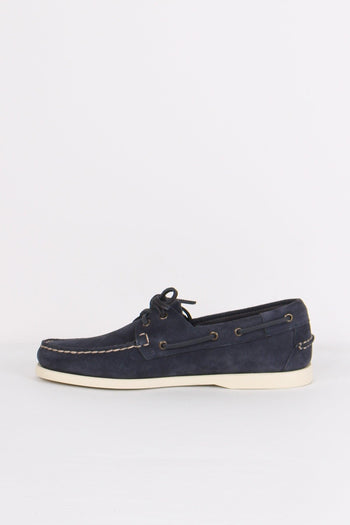 Mocassino Camoscio Blu Universe - 4
