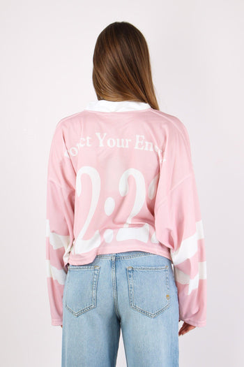 Maglia Hockey Cropped Rosa - 4