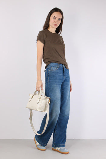 T-shirt Manica Corta Basica York Brown - 3