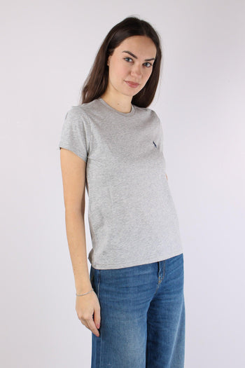 T-shirt Manica Corta Basica Cobblestone Heather - 6