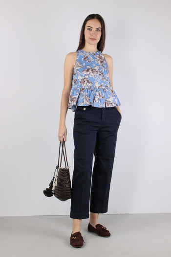 Chino Pattina Gioiello Night Blu - 5