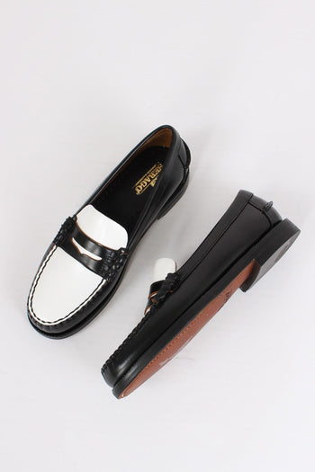 Mocassino Pelle Black/white - 6