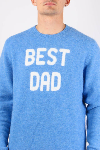 Maglia Girocollo Ricamo Stretch Best Dad - 6