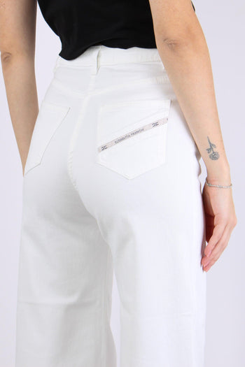 Denim Maxi Zampa Avorio - 8
