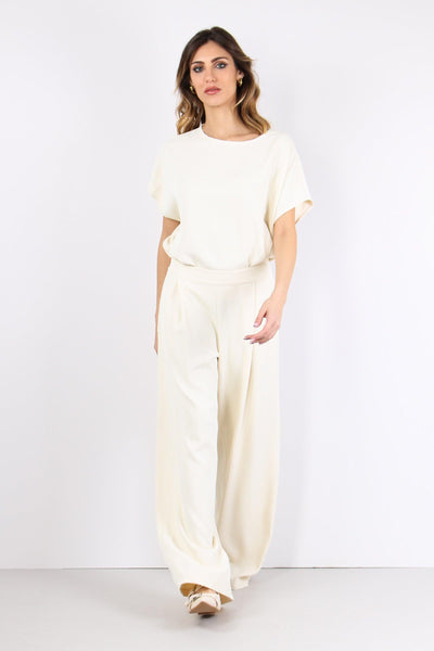 Pantalone Palazzo Pences Burro