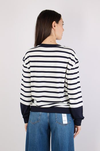 Maglia Over Riga White/blue - 4