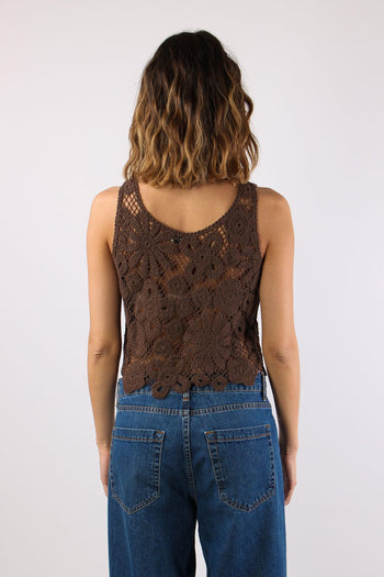 Top Macrame Cioccolato - 4