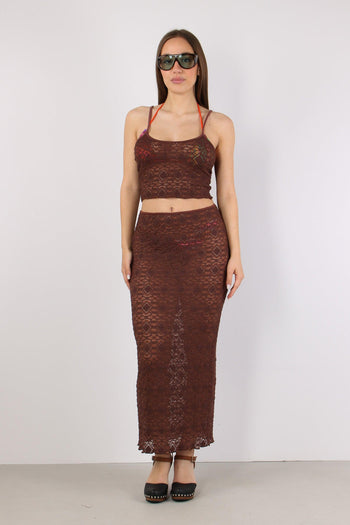 Top Corto Macrame Moro - 4