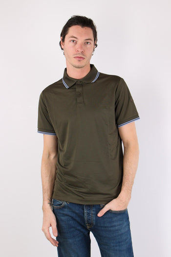 Hari Polo Collo Righe Snake Green - 2