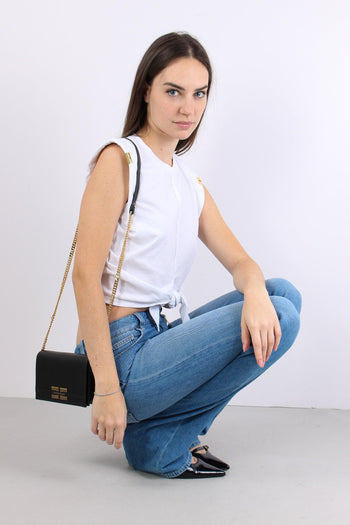 T-shirt Smanicata Nodo Gesso - 3