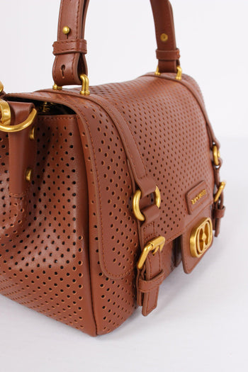 Cartella Traforata Cuoio - 5