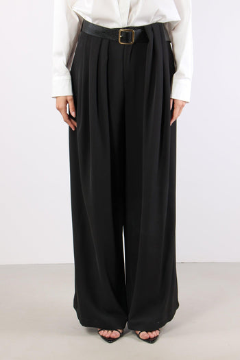 Pantalone Multi Pences Cintura Nero - 2