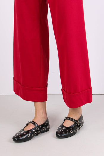 Pantalone Cropped Risvolto India - 7