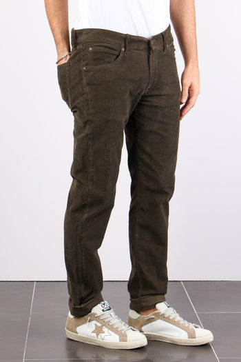 Pantalone Mille Righe Velluto Read Brown - 6