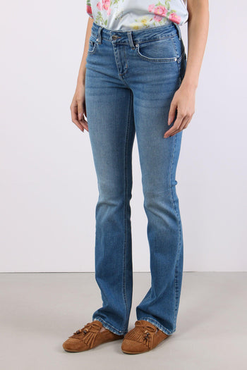 Jeans Repot Regular Denim Medio - 4