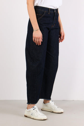 Denim Baloon Impunture Denim Scuro - 6