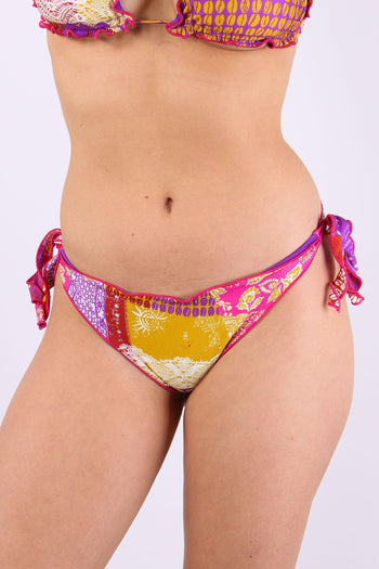 Bikini Triangolo Frou Frou Fantasia Fucsia/viola - 7