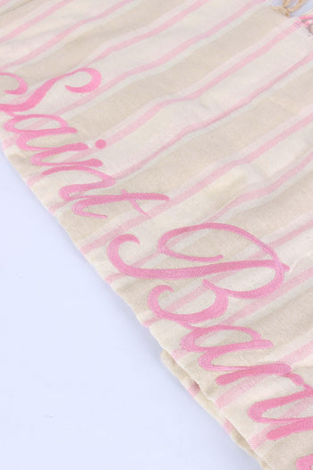Foutas Righe Beige/bianco - 3
