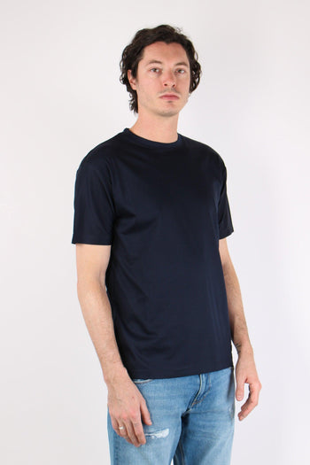 T-shirt Basica Modal Blu - 6