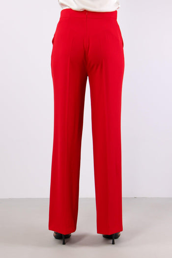 Lalim Pantalone Palazzo Fluido Flame S - 4